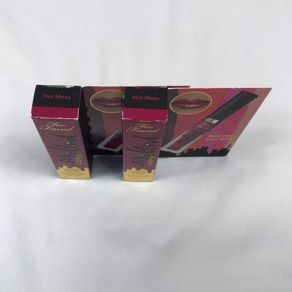 Pair of Too Faced Melted Latex Liquid Lipstick NEW - Picture 2 of 8
